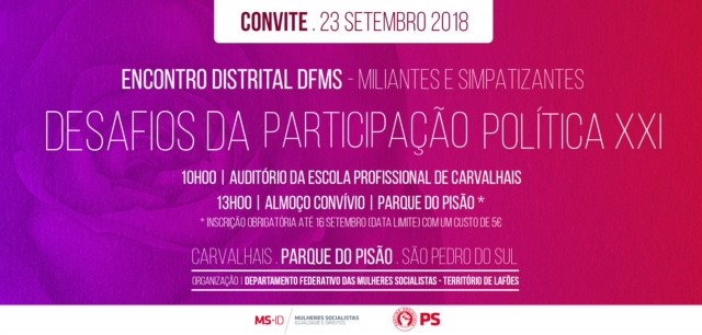 Encontro Distrital DFMS | Carvalhais - São Pedro Sul 
