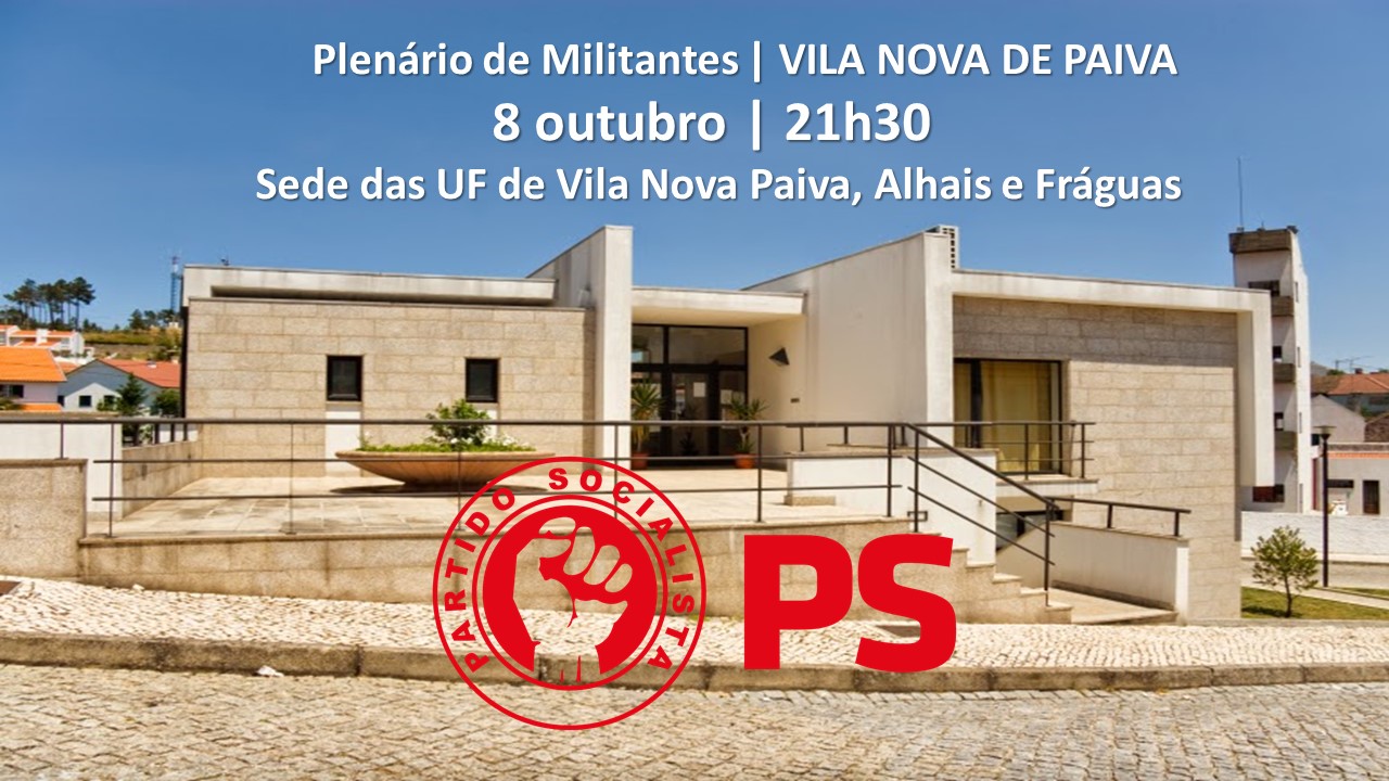 Plenário Militantes - Vila Nova de Paiva