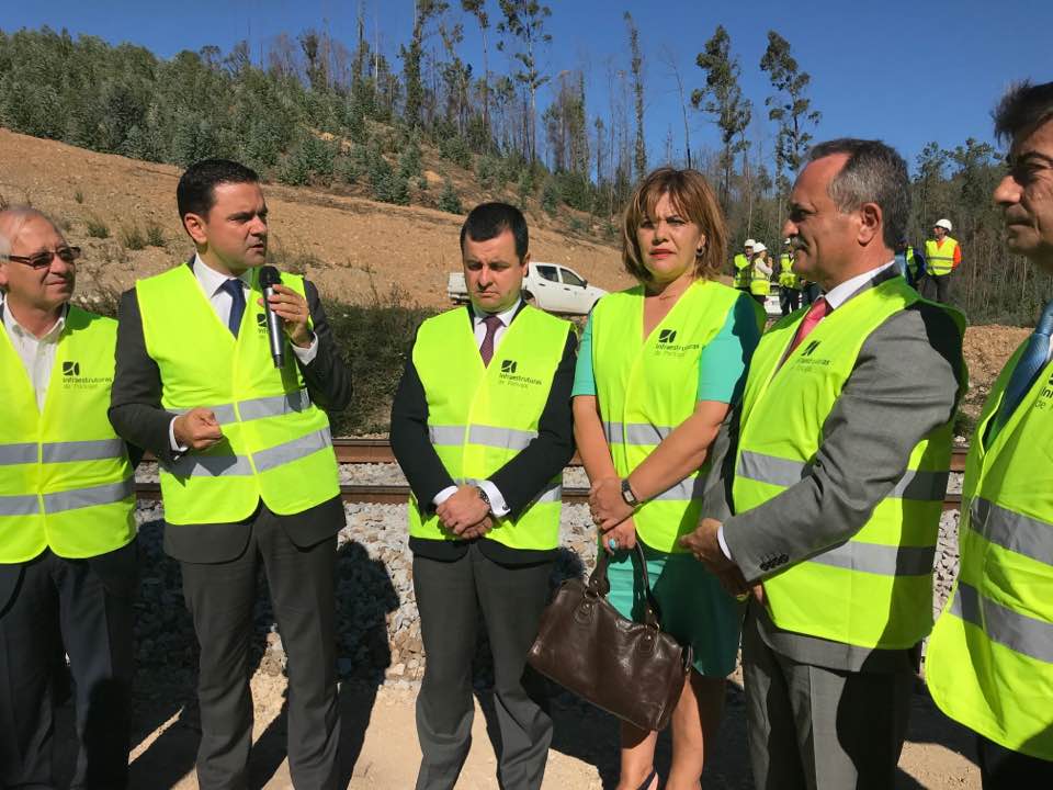 Ministro Pedro Marques lança investimentos na ferrovia