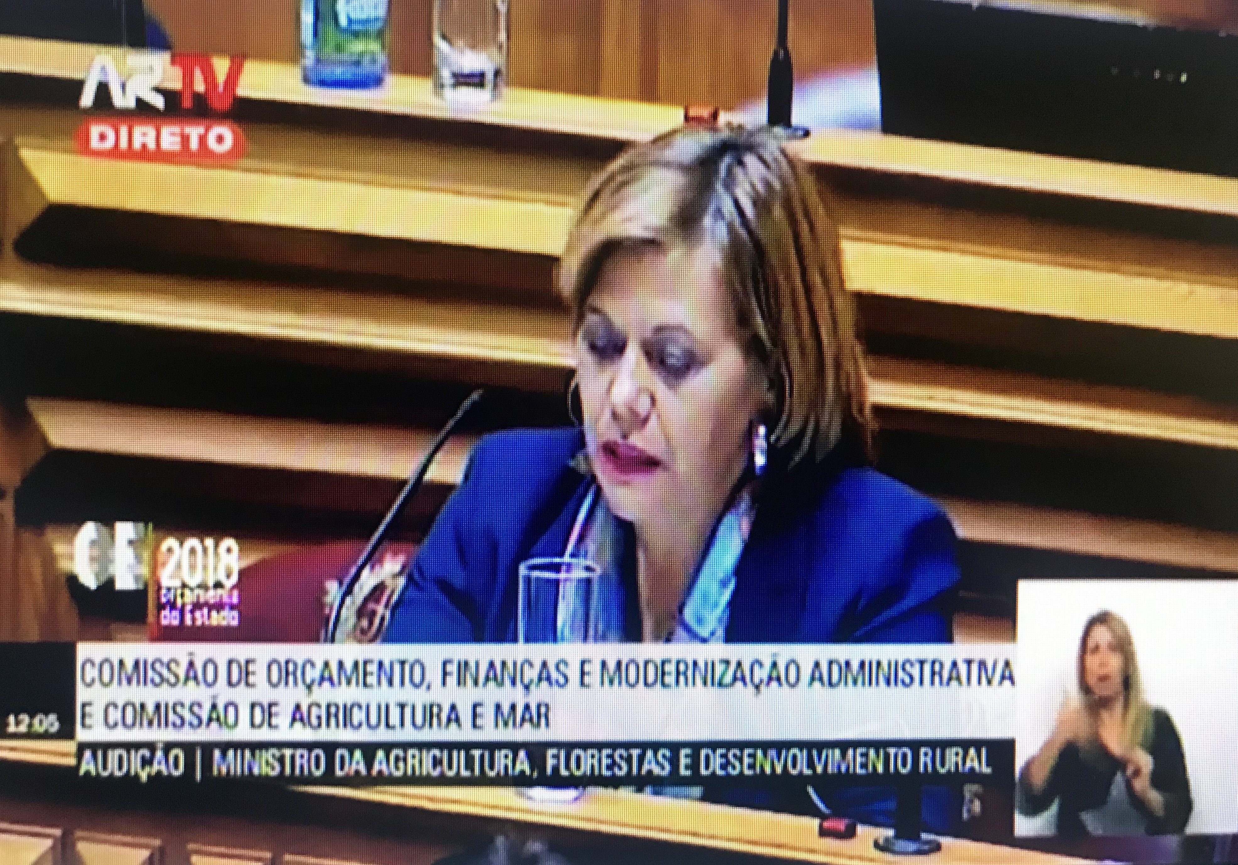 Lúcia Silva defende agricultura familiar na Assembleia da República